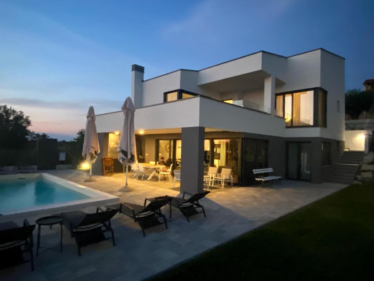 Villa Boiky - private pool&amazing sea view, Istria Materada Esterno foto