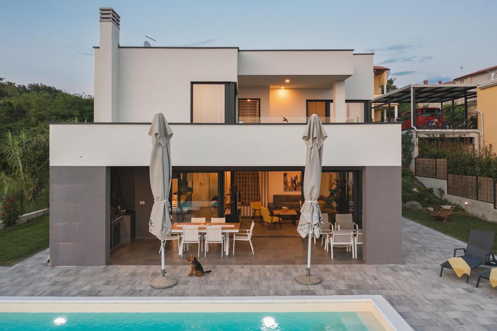 Villa Boiky - private pool&amazing sea view, Istria Materada Esterno foto