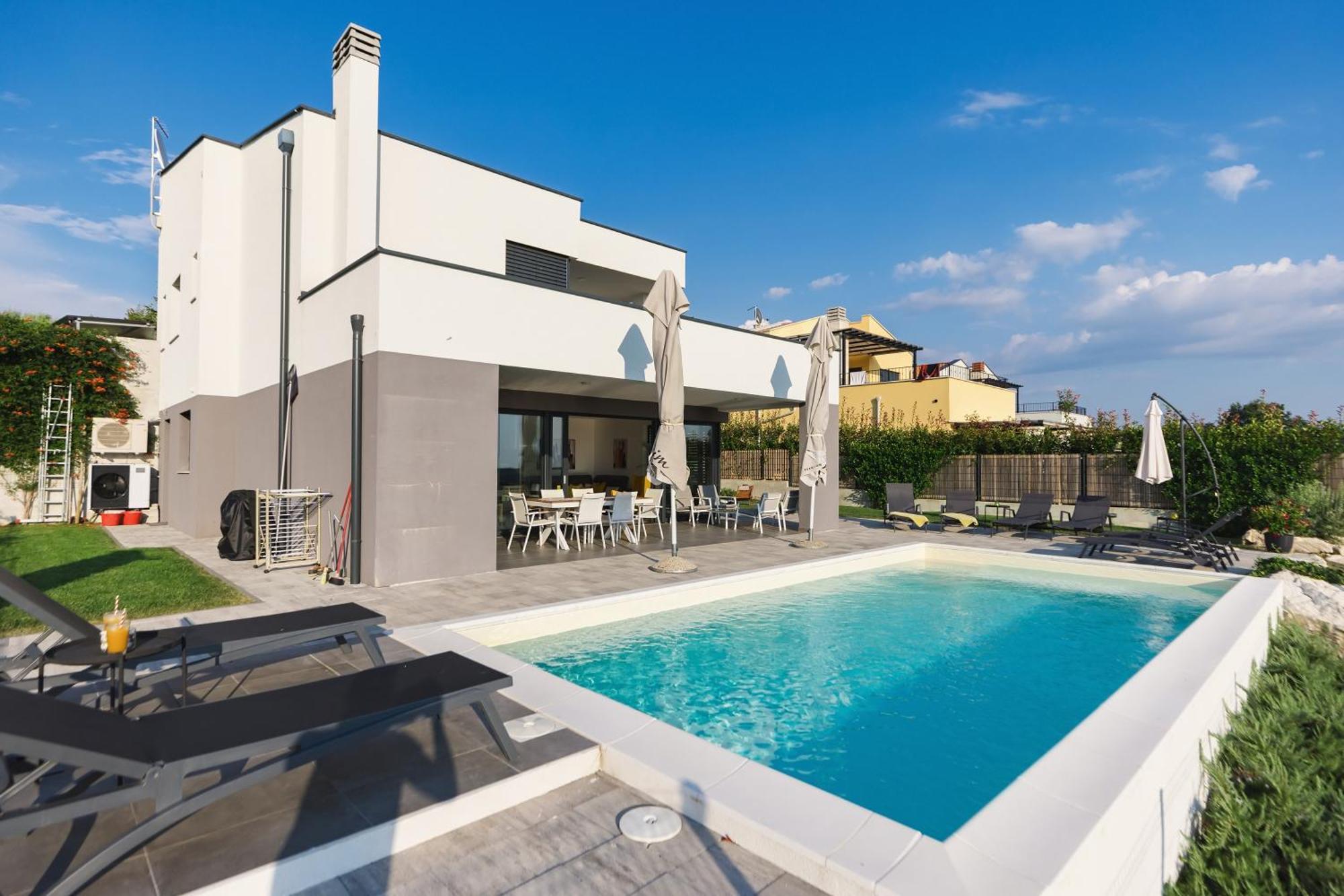 Villa Boiky - private pool&amazing sea view, Istria Materada Esterno foto