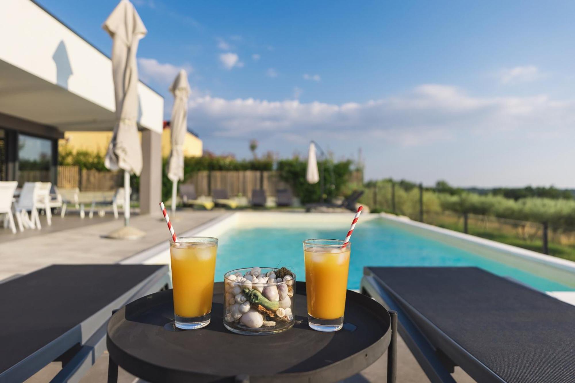 Villa Boiky - private pool&amazing sea view, Istria Materada Esterno foto